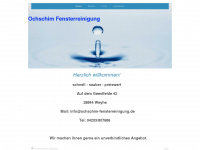 ochschim-fensterreinigung.de Webseite Vorschau