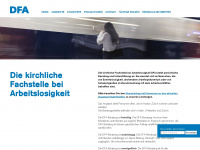 dfa.ch Webseite Vorschau