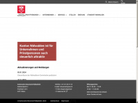steuern-nw.ch Webseite Vorschau