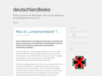deutschlandleaks.wordpress.com Webseite Vorschau