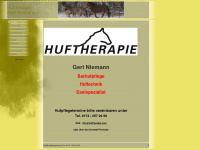 huftherapie.com Webseite Vorschau