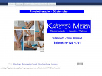 physiotherapie-barmstedt.de Webseite Vorschau