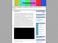 flimmerstunde.wordpress.com Webseite Vorschau
