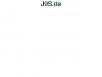 j9s.de Webseite Vorschau