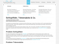 schlupflider.org Webseite Vorschau