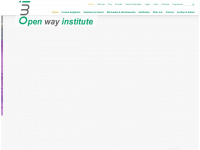 open-way-institute.org Webseite Vorschau