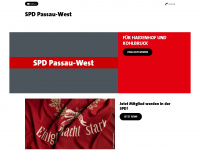 spd-passau-west.de Webseite Vorschau
