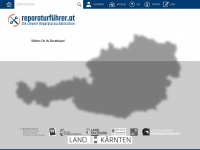 reparaturfuehrer.at Webseite Vorschau