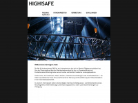 highandsafe.de Webseite Vorschau