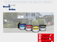druckatelier-braem.ch Webseite Vorschau