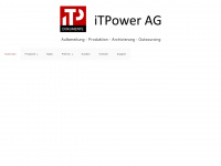 itpower.ch Webseite Vorschau