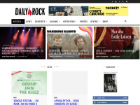 daily-rock.com Webseite Vorschau