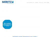 moritz-gebaeudereinigung.de Webseite Vorschau