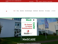 health-tec.de Webseite Vorschau