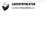 leichtathletik-strausberg.de Webseite Vorschau