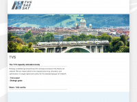 tvs.ch Webseite Vorschau