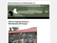 afrikas-renaissance.de Webseite Vorschau