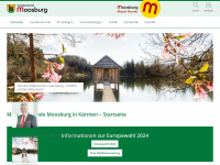 moosburg.gv.at Webseite Vorschau