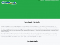 tomahawkpaintballs.com Webseite Vorschau