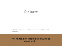 jurte.ch Webseite Vorschau