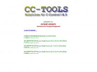 cctools.eu Webseite Vorschau