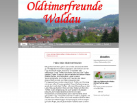 oldtimerfreunde-waldau.eu Webseite Vorschau