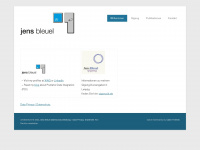 bleuel.com Webseite Vorschau