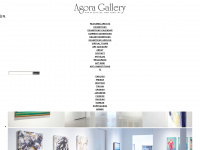 agora-gallery.com Webseite Vorschau