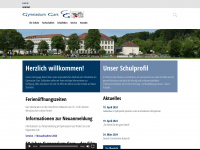 gymnasiumgars.de Webseite Vorschau