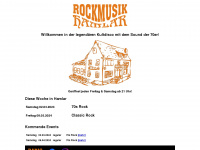 rockmusik-hamlar.de Webseite Vorschau