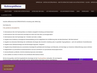 astrosynthese.de Webseite Vorschau