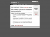 pronobis.it Webseite Vorschau