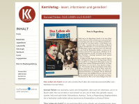 kernverlag.de Webseite Vorschau