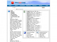 prozzone.com Webseite Vorschau