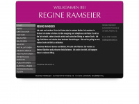 regineramseier.ch Webseite Vorschau
