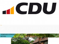 cdu-bothel.de Webseite Vorschau