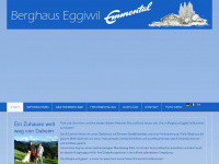 berghaus-eggiwil.ch Webseite Vorschau