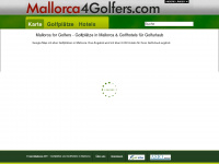 mallorca4golfers.com Webseite Vorschau