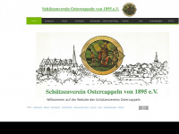 schützenverein-ostercappeln.de Webseite Vorschau