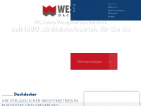 westphal-dachtechnik.de Webseite Vorschau