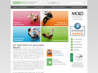 mein-moizi.de Webseite Vorschau