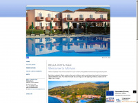 bellavistahotel-molivos.com Webseite Vorschau