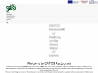 gatos-restaurant.gr Webseite Vorschau