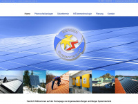 solar-berger.de Webseite Vorschau