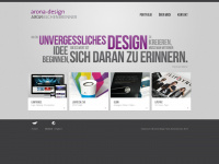 arona-design.at Webseite Vorschau