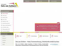seis-am-schlern.com Webseite Vorschau