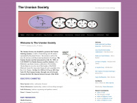 uraniansociety.com Webseite Vorschau