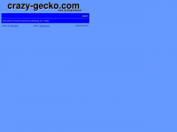 crazy-gecko.com Webseite Vorschau