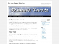 okinawatede.wordpress.com Webseite Vorschau
