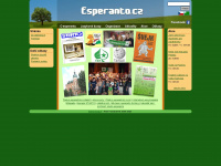 esperanto.cz Webseite Vorschau
